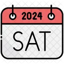 Sabado Calendario 2024 Ícone