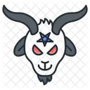 Sabbatic Goat Evil Belief Icon