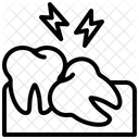 Sabedoria Dentes Dor De Dente Ícone