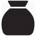 Sac d'argent  Icône