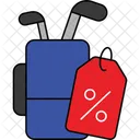 Sac de golf à prix réduit  Icône