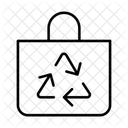 Durable Reutilisable Minimaliste Icône