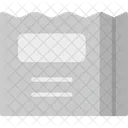Papier Sac Plats A Emporter Icône