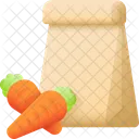 Sac En Papier Sac Sac A Provisions Icône