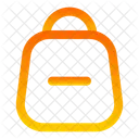 Sac moins  Icône