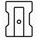 Sacapuntas Sacapuntas Estacionario Icono