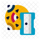 Sacapuntas Lapiz Escuela Icono