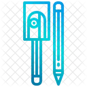 Sacapuntas Sacapuntas Lapiz Icono