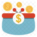 Sacco Di Soldi Sacco Di Dollari Sacco Di Valute Icon