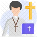 Sacerdote Pastor Igreja Icon