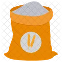 Sack Of Flour Grocery Wheat Icon