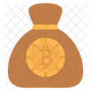 Saco Bitcoin Bolsa Bitcoin Saco Btc Icono