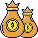 Saco de dinero  Icono