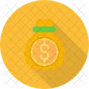 Saco de dólar  Icon