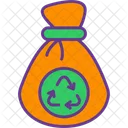 Saco De Lixo Saco Reciclar Icon