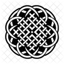 Sacred Geometry Celtic Intertwined Icon