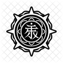 Sacred Tibetan Symbol Tattoo Icon