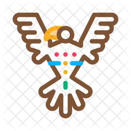 Sacred Totem Bird  Icon