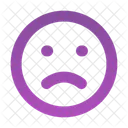 Sad Emoji Unhappy Icon