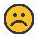 Sad Sad Face Unhappy Icon