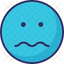 Sad Sad Face Confused Icon