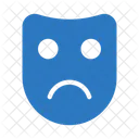 Sad Unhappy Carnival Icon