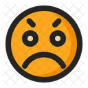 Sad Emoji Emoticon Icon