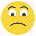 Sad Unhappy Feeling Icon