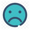 Bad Sad Emoticon Icon
