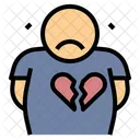 Body Cry Heartbroken Icon