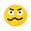 Sad Angry Angry Emoji Icon