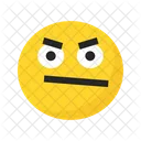 Sad Unhappy Angry Icon