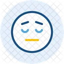 Sad Emoji Expression Icon