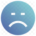 Sad Smiley Emoticon Icon