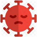 Sad Coronavirus Emoji Coronavirus Icon