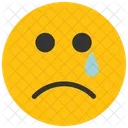 Sad Tear Emoji Icon