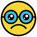 Upset Sad Face Emoticon Icon