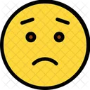 Sad Unhappy Man Icon