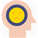 Sad Thought Mind Mapping Icon