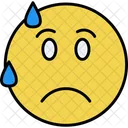 Sad Avatar Emoticon Icon