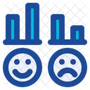 Sad Happy Rating Icon