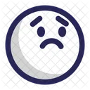 Sad Unhappy Face Icon