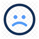 Sad Faces Feelings Icon