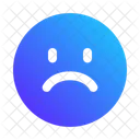 Sad Review Smiley Icon