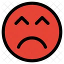 Sad Emoji Faces Icon