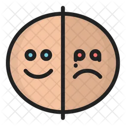 Sad And Happy  Icon