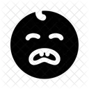 Sad Baby Emotion Smiley Icon
