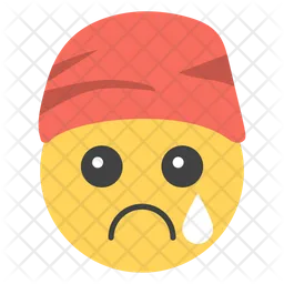 Sad Baby Emoji Icon