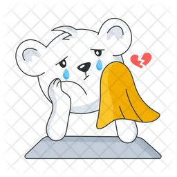 Sad Bear  Icon