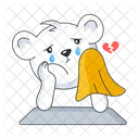 Teddy Crying Sad Bear Sad Teddy Icône